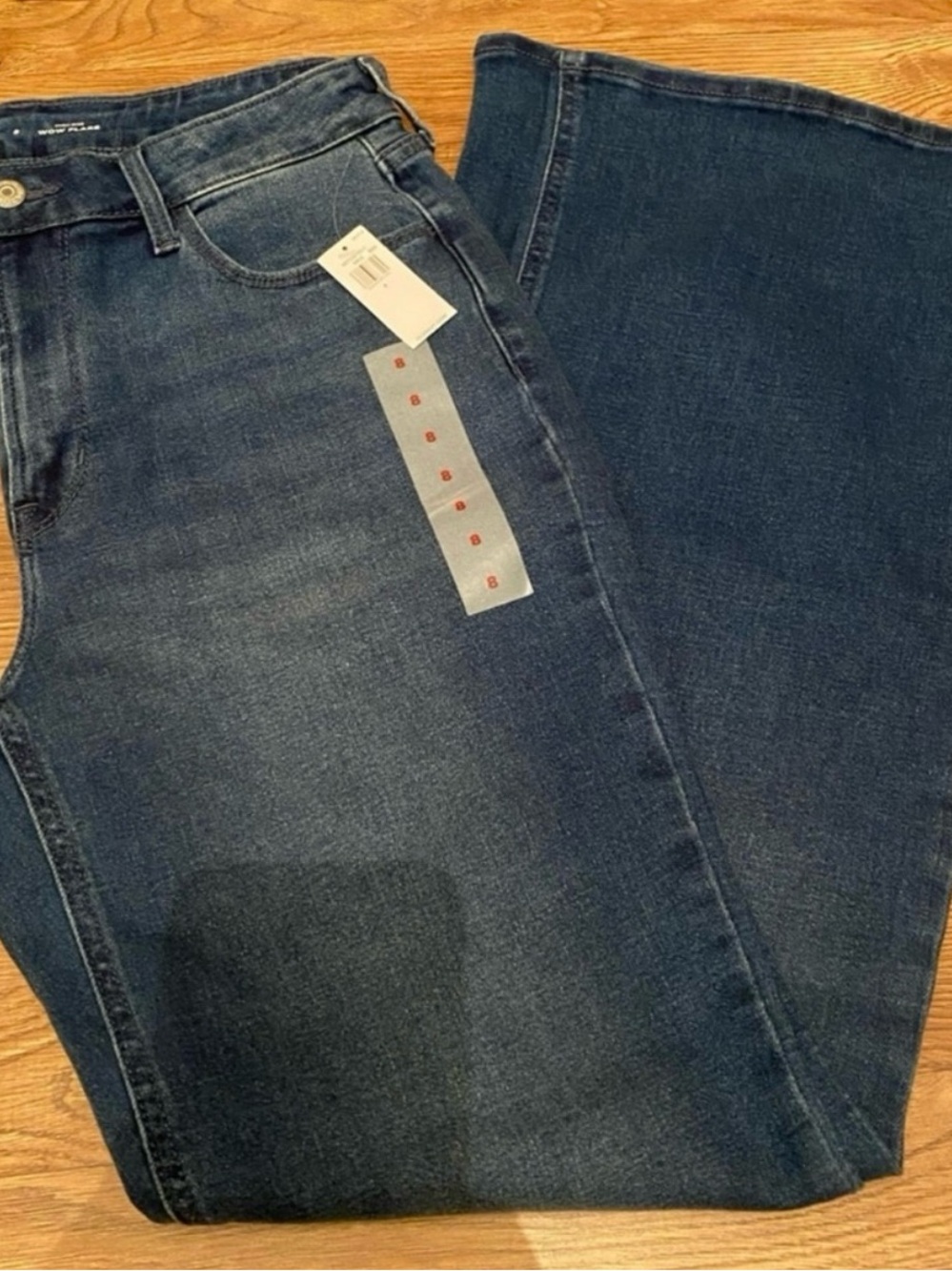 Old Navy Women's Dark Blue Flare Jeans
